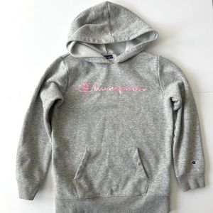 Champion Sweatshirt Gray Girls Large